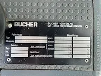 Veegmachine bucher, cc 5000 - afbeelding 10 van  10