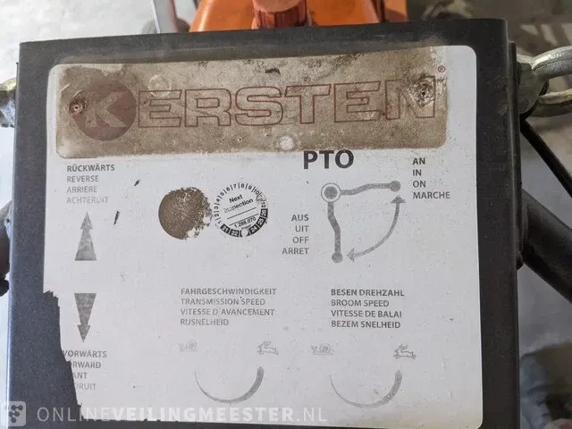Veegmachine kersten, k2000g, bouwjaar 2018 - afbeelding 7 van  20