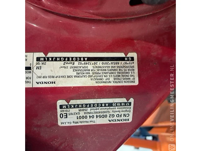 Veegmachine kersten, k2000g, bouwjaar 2018 - afbeelding 8 van  27