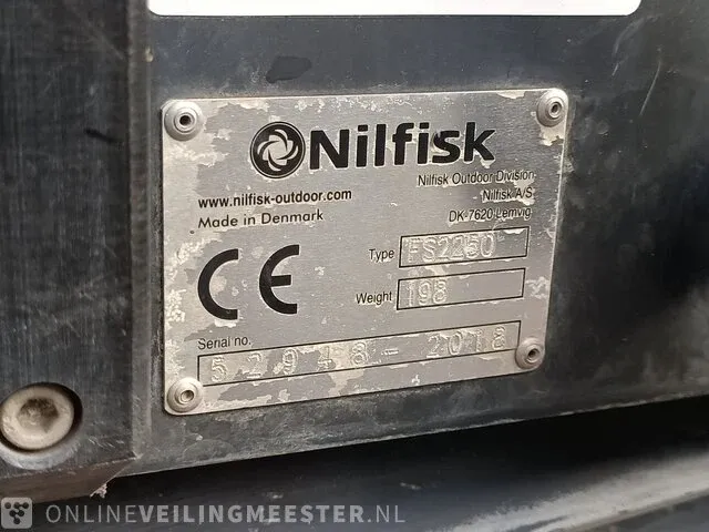 Veegmachine nilfisk, t2a, bouwjaar 2018 - afbeelding 15 van  32