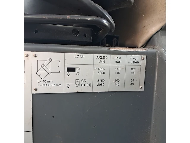 Veegmachine, ravo, 580 euro 5, 2011 - afbeelding 30 van  36