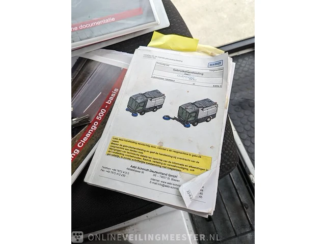 Veegmachine schmidt, cleango 500 eur6, bouwjaar 2015 | tpt-92-s - afbeelding 24 van  40
