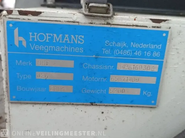 Veegmachine tennant, 426, bouwjaar 2006 - afbeelding 13 van  22