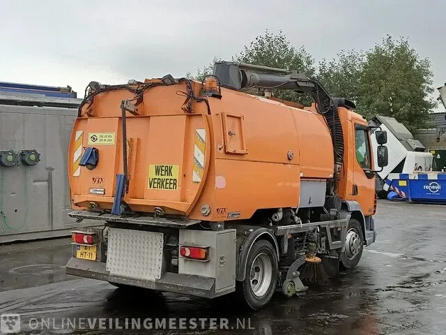 Veegmachine vrachtwagen daf, 2007 daf fa lf45g12 + johnston vf501, bouwjaar 2007 - afbeelding 2 van  29