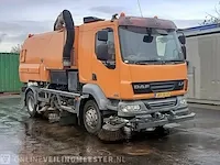 Veegmachine vrachtwagen daf, 2007 daf lf55 + johnston vs650, bouwjaar 2007