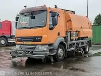 Veegmachine vrachtwagen daf, 2007 daf lf55 + johnston vs650, bouwjaar 2007 - afbeelding 23 van  32