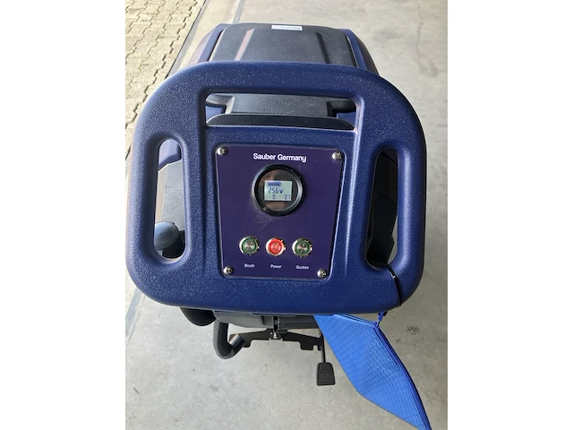Veeg/schrobmachine, sauber, sb402 bh, blauw/zwart, 2024 - afbeelding 4 van  9