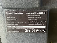 Veeg/schrobmachine, sauber, sb402 bh, blauw/zwart, 2024 - afbeelding 5 van  9