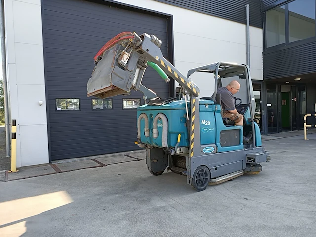 Veegschrobmachine, tennant, m20, blauw, 2012 - afbeelding 19 van  30