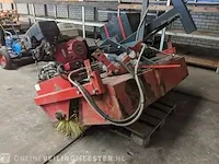 Veegwerktuig voor heftruck m sweep, honda gx390 motor - afbeelding 5 van  10