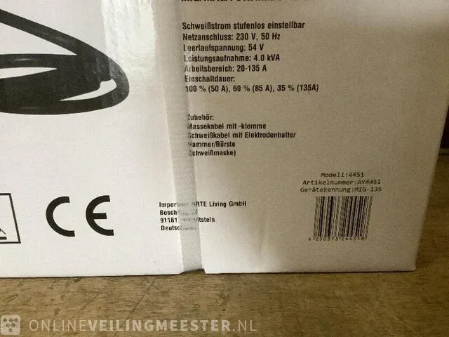 Veelzijdige mig lasapparaat 5in1 atrox, 4551, zwart/blauw - afbeelding 3 van  3