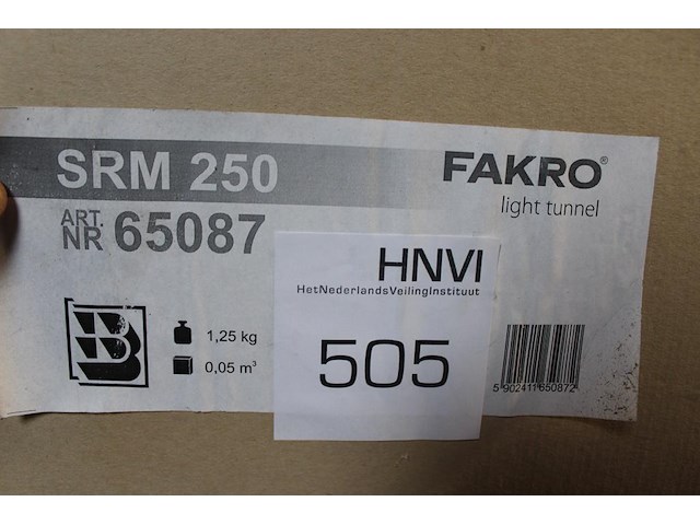Veertien light tunnels fakro srm250. - afbeelding 2 van  3