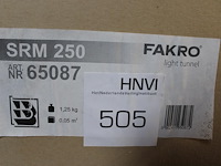 Veertien light tunnels fakro srm250. - afbeelding 2 van  3