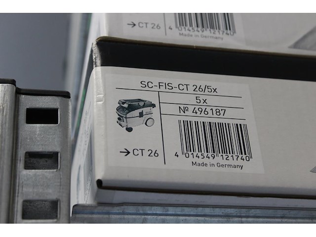 Veertien stofzuigerzakken festool sc-fis-ct26. - afbeelding 2 van  2