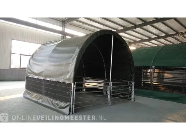 Veetent stahlworks, 4 cattle, wit, bouwjaar 2023 - afbeelding 1 van  4
