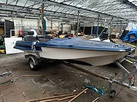 Vega 410 speedboot met 35pk evinrude motor + trailer - afbeelding 6 van  13