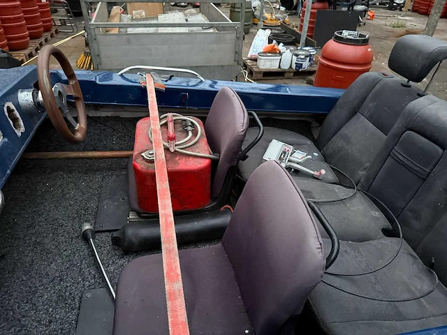 Vega 410 speedboot met 35pk evinrude motor + trailer - afbeelding 12 van  13