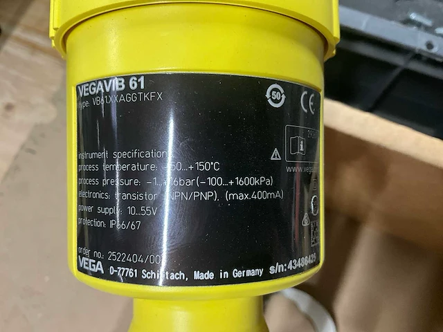 Vega vib61 grensstanddetector - afbeelding 4 van  5