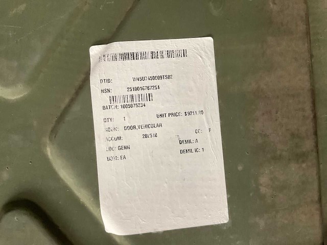 Vehicle door - afbeelding 4 van  4