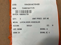 Vehicular door latch - afbeelding 6 van  6