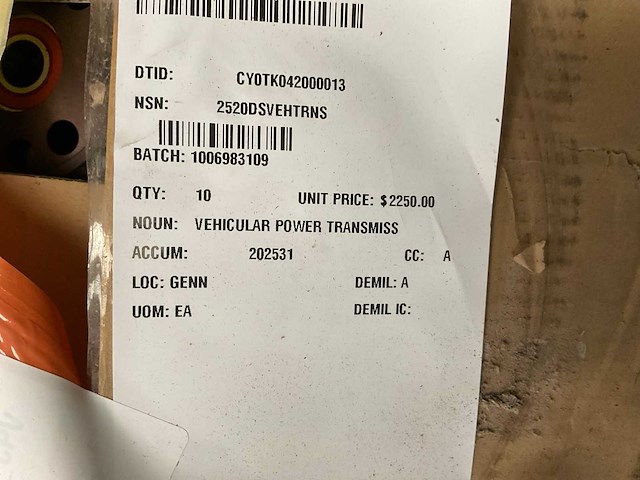 Vehicular power transmission (3x) - afbeelding 5 van  5