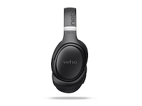 Veho zb-4 draadloze hoofdtelefoon met microfoon 5.3 bluetooth over-ear-stijl zwart/grijs - afbeelding 4 van  6