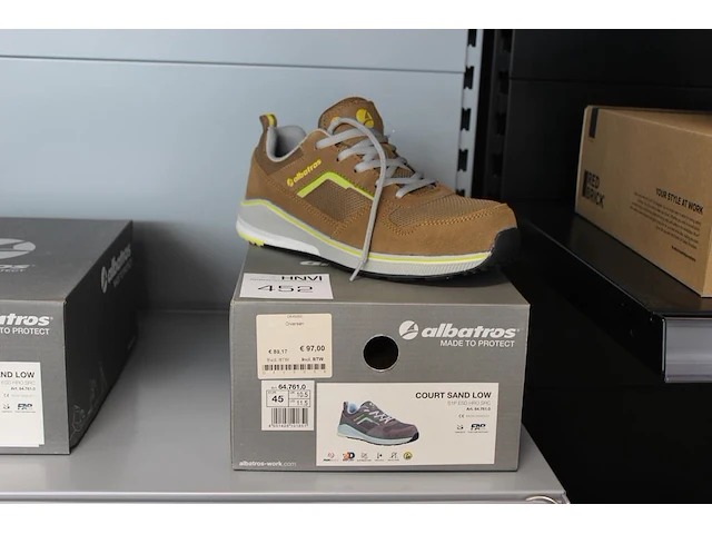 Veiligheid sneaker albatros maat 45. - afbeelding 1 van  3
