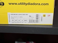 Veiligheid-werkschoen utility diadora maat 39. - afbeelding 3 van  3