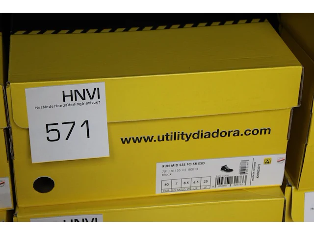 Veiligheid-werkschoen utility diadora maat 40. - afbeelding 2 van  2