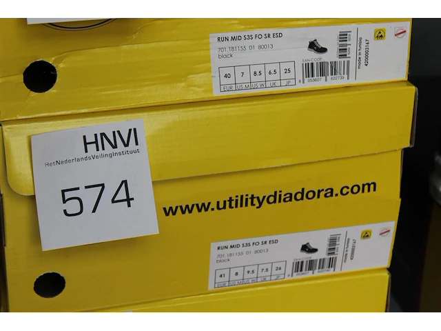 Veiligheid-werkschoen utility diadora maat 41. - afbeelding 2 van  2