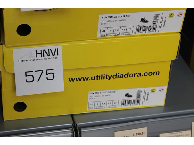 Veiligheid-werkschoen utility diadora maat 41. - afbeelding 2 van  2