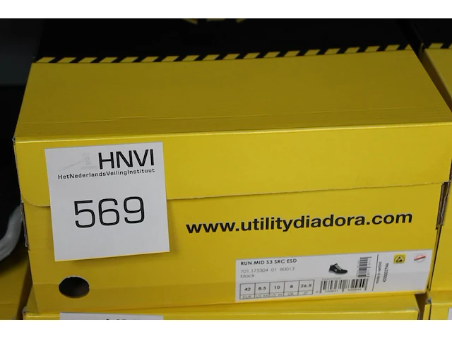 Veiligheid-werkschoen utility diadora maat 42. - afbeelding 2 van  2