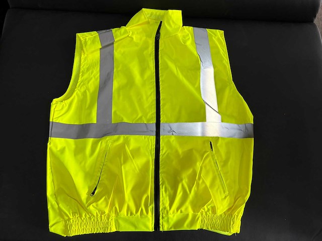 Veiligheids vest - mouwloos (100x) - afbeelding 1 van  3
