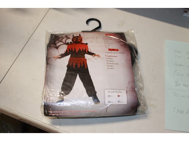 Vekleedkostuum duivel zie foto in krat b - afbeelding 3 van  3