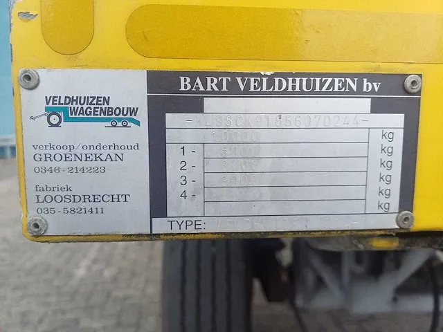 Veldhuizen - aanhangwagen - afbeelding 8 van  44