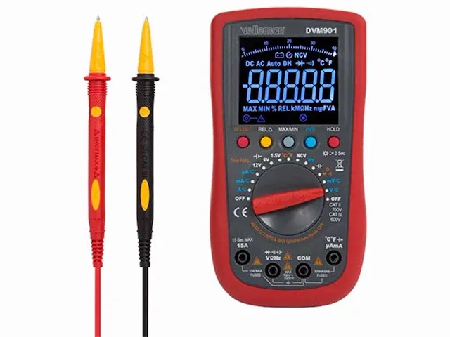 Velleman - dvm901 - digitale multimeter - afbeelding 1 van  12