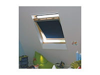 Velux rolgordijn verduisterend handbediend dkl ck02 1025s wit - afbeelding 2 van  4