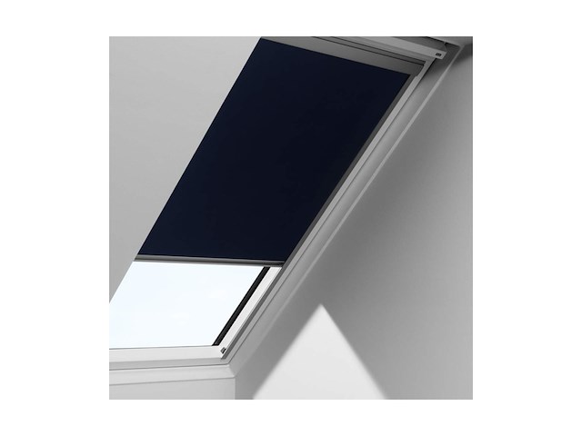 Velux rolgordijn verduisterend handbediend dkl ck02 1025s wit - afbeelding 3 van  4