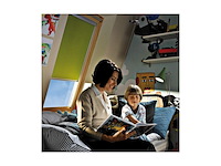 Velux rolgordijn verduisterend handbediend dkl ck02 1025s wit - afbeelding 4 van  4