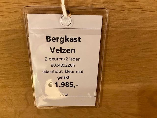 Velzen eiken opbergkast - afbeelding 7 van  7