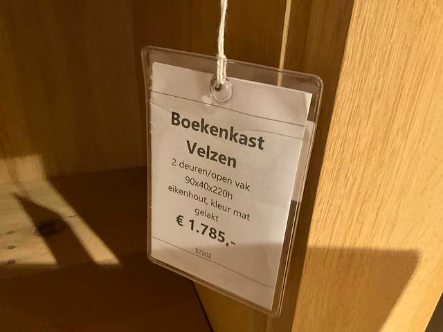 Velzen eiken opbergkast - afbeelding 7 van  7