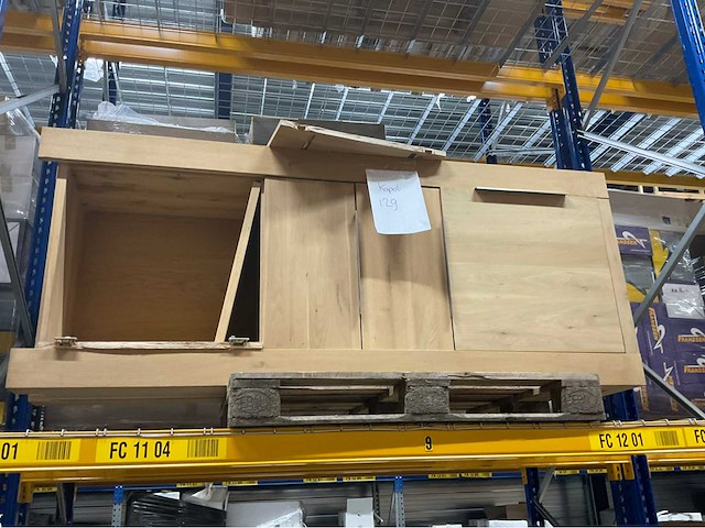 Velzen eiken opbergkast - afbeelding 2 van  10