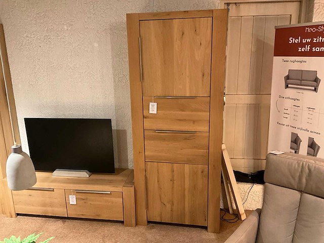 Velzen eiken opbergkast - afbeelding 1 van  10