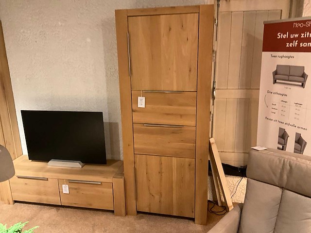 Velzen eiken opbergkast - afbeelding 3 van  10