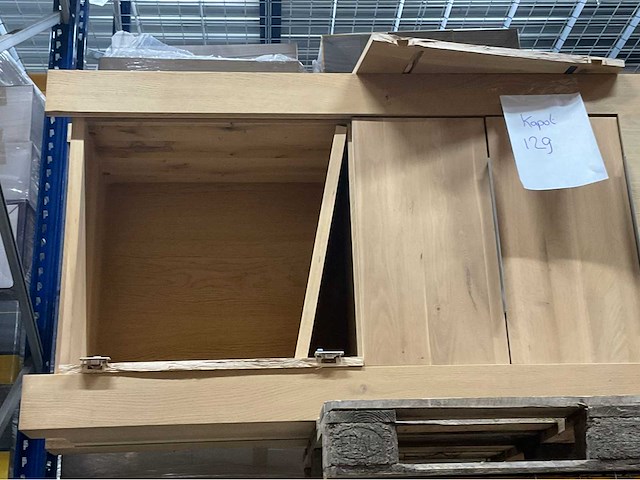 Velzen eiken opbergkast - afbeelding 9 van  10