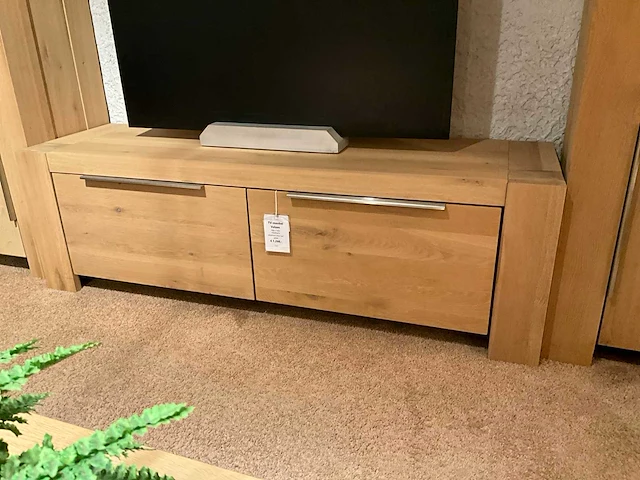Velzen eiken tv meubel - afbeelding 2 van  6