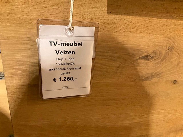 Velzen eiken tv meubel - afbeelding 6 van  6