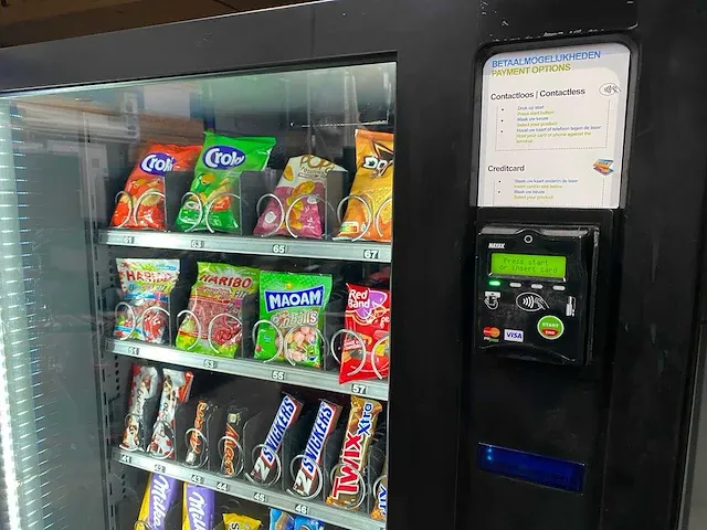 Vendo - g-snack sve hs8 - combi-automaat - vending machine - afbeelding 6 van  11