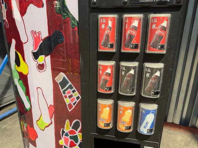 Vendo - v544 - frisdrankautomaat - vending machine - afbeelding 5 van  10