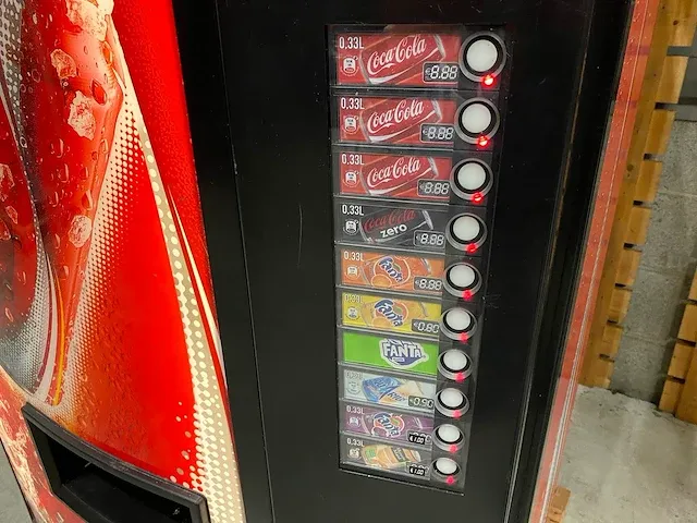 Vendo - vdi -510 - frisdrank - vending machine - afbeelding 11 van  14